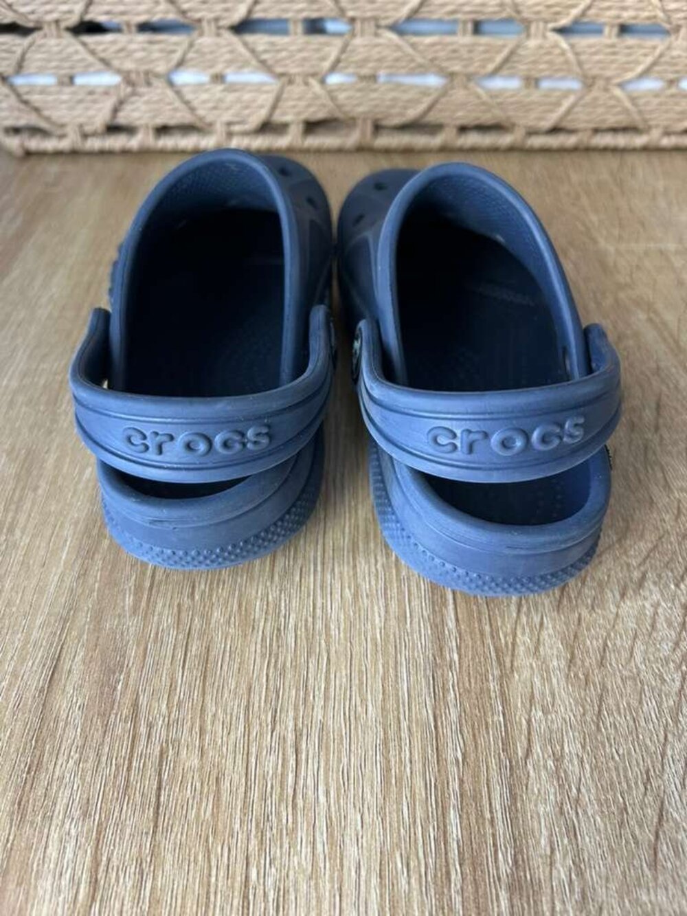 Crocs Kids Classic Clogs Blue Slip-On Comfort Shoes Size C11 - Picture 9 of 9